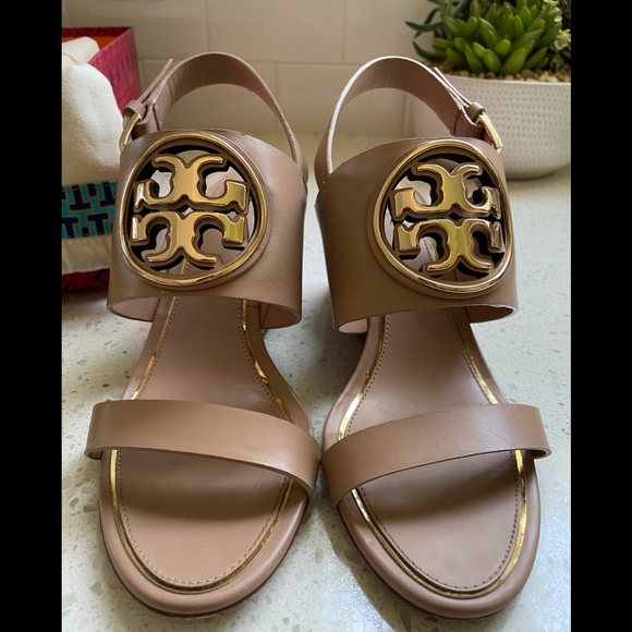 Tory Burch Miller Wedge Sandals - Picture 6 of 7